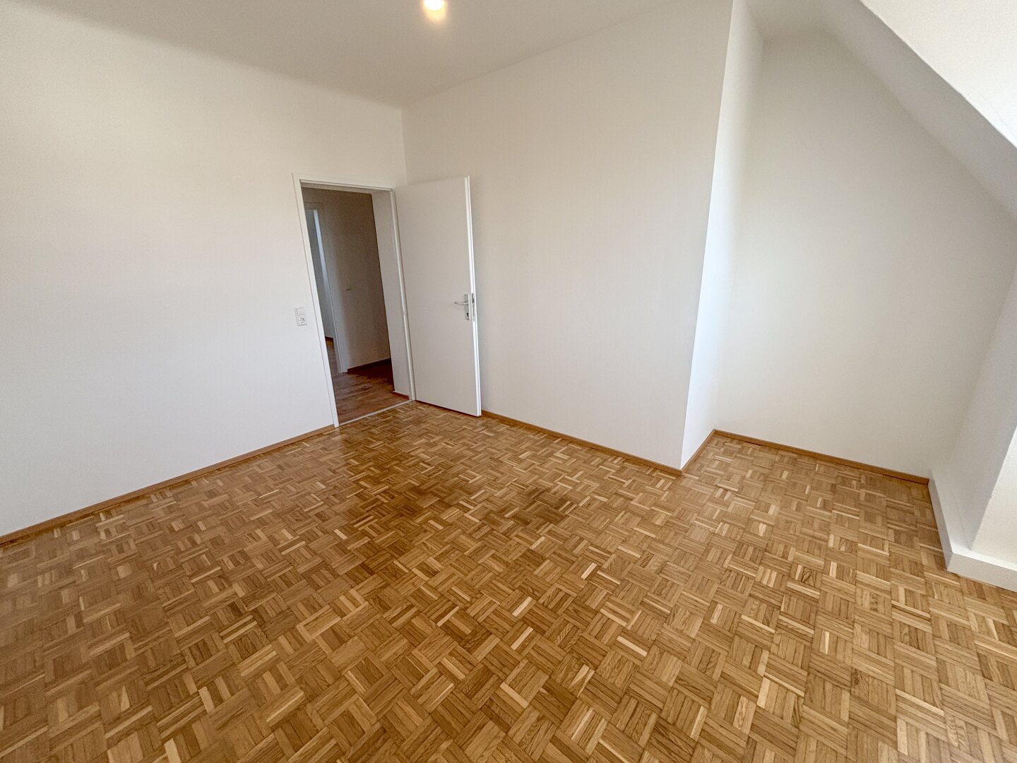 Helle, sanierte Dachgeschoßwohnung mit Fernblick
