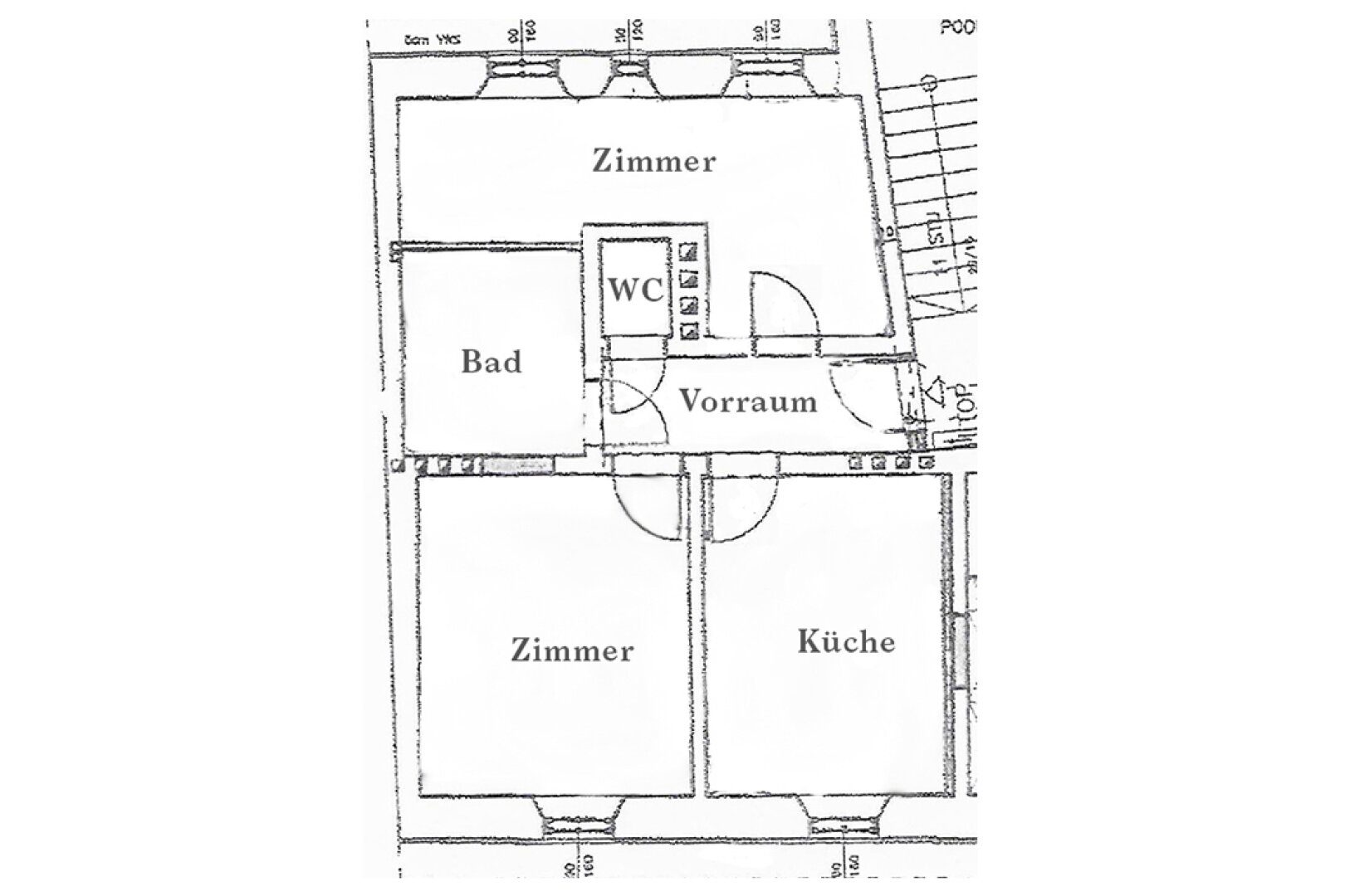 Zentral gelegene, provisionsfreie Wohnung