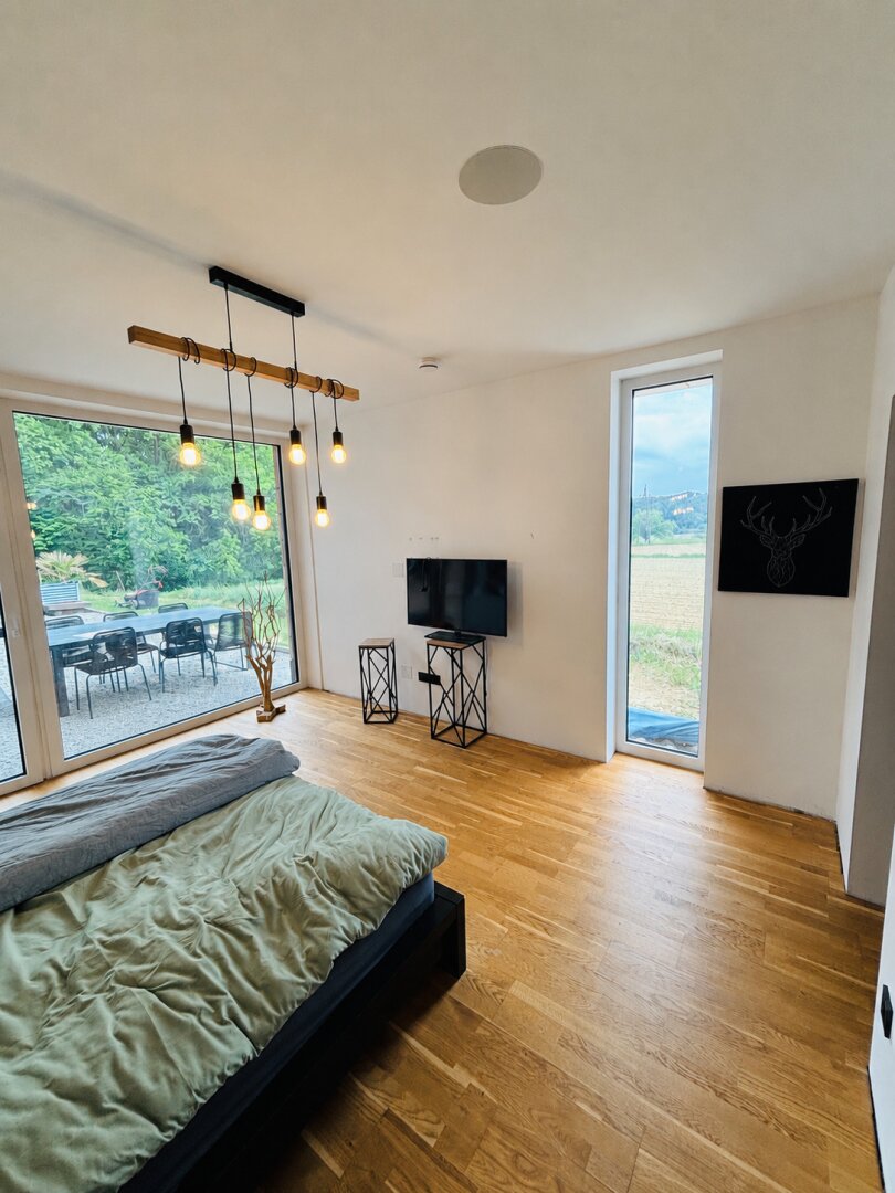 Modernes Designer-Einfamilienhaus in Ruhelage mit Weitblick in Heiligenkreuz am Waasen