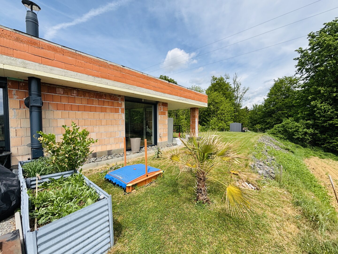 Modernes Designer-Einfamilienhaus in Ruhelage mit Weitblick in Heiligenkreuz am Waasen