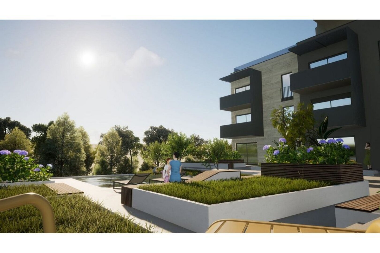 Traum-Penthouse mit Meerblick und Pool auf der Dachterrasse