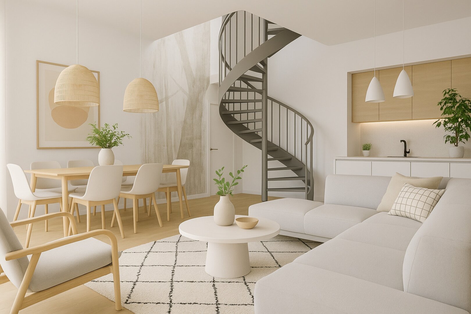 Einrichtungsbeispiel - Wohnzimmer