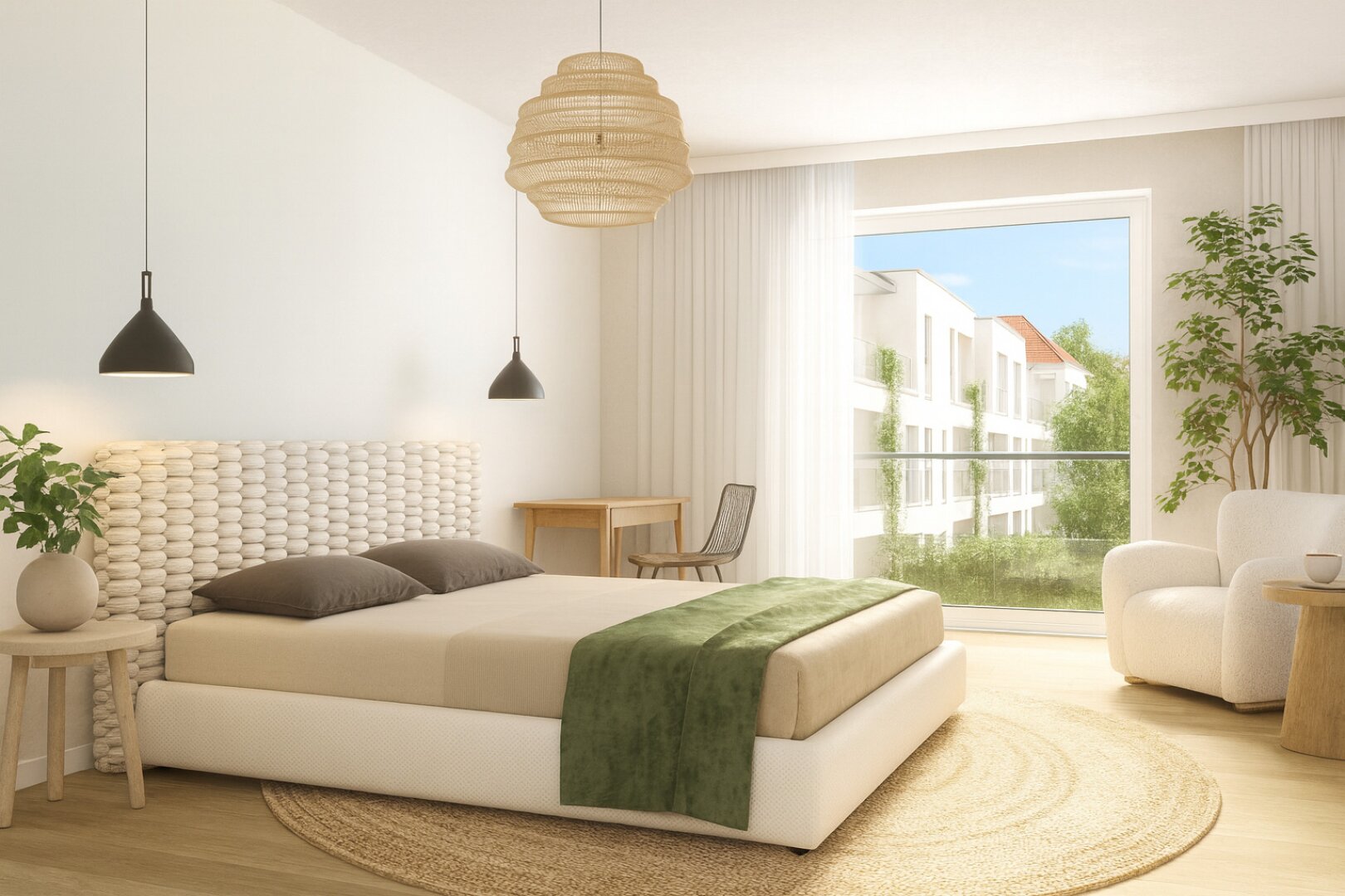 Einrichtungsbeispiel Schlafzimmer