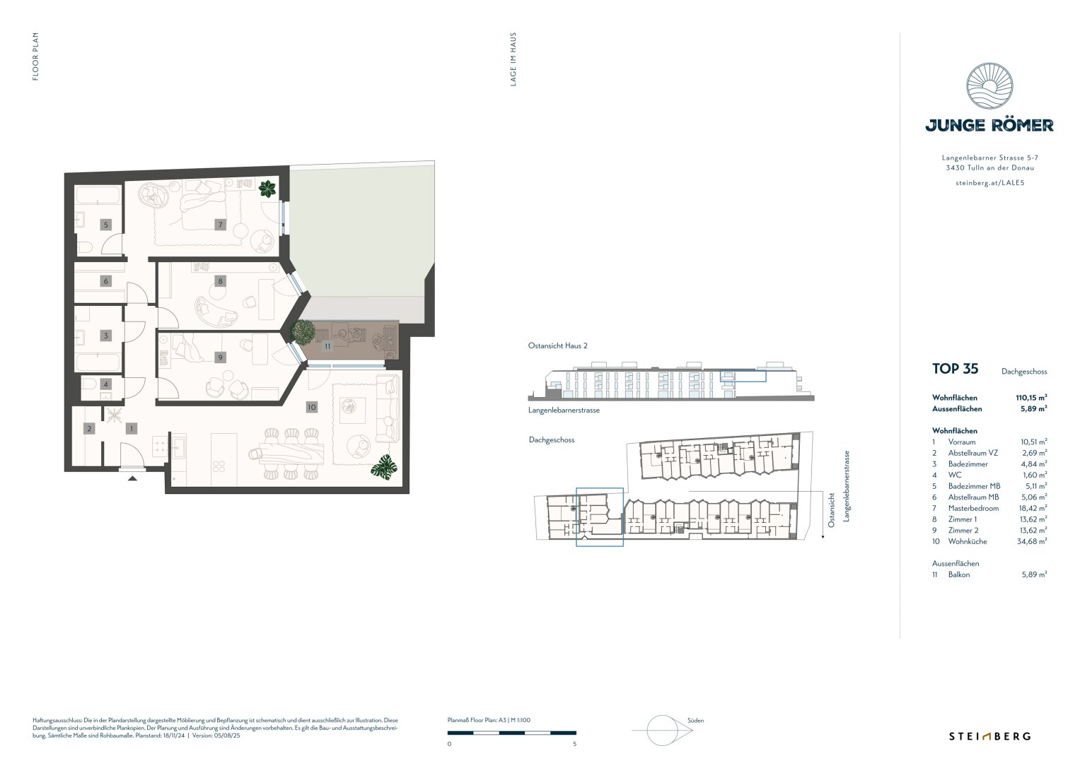 Wohnungsplan Top 35