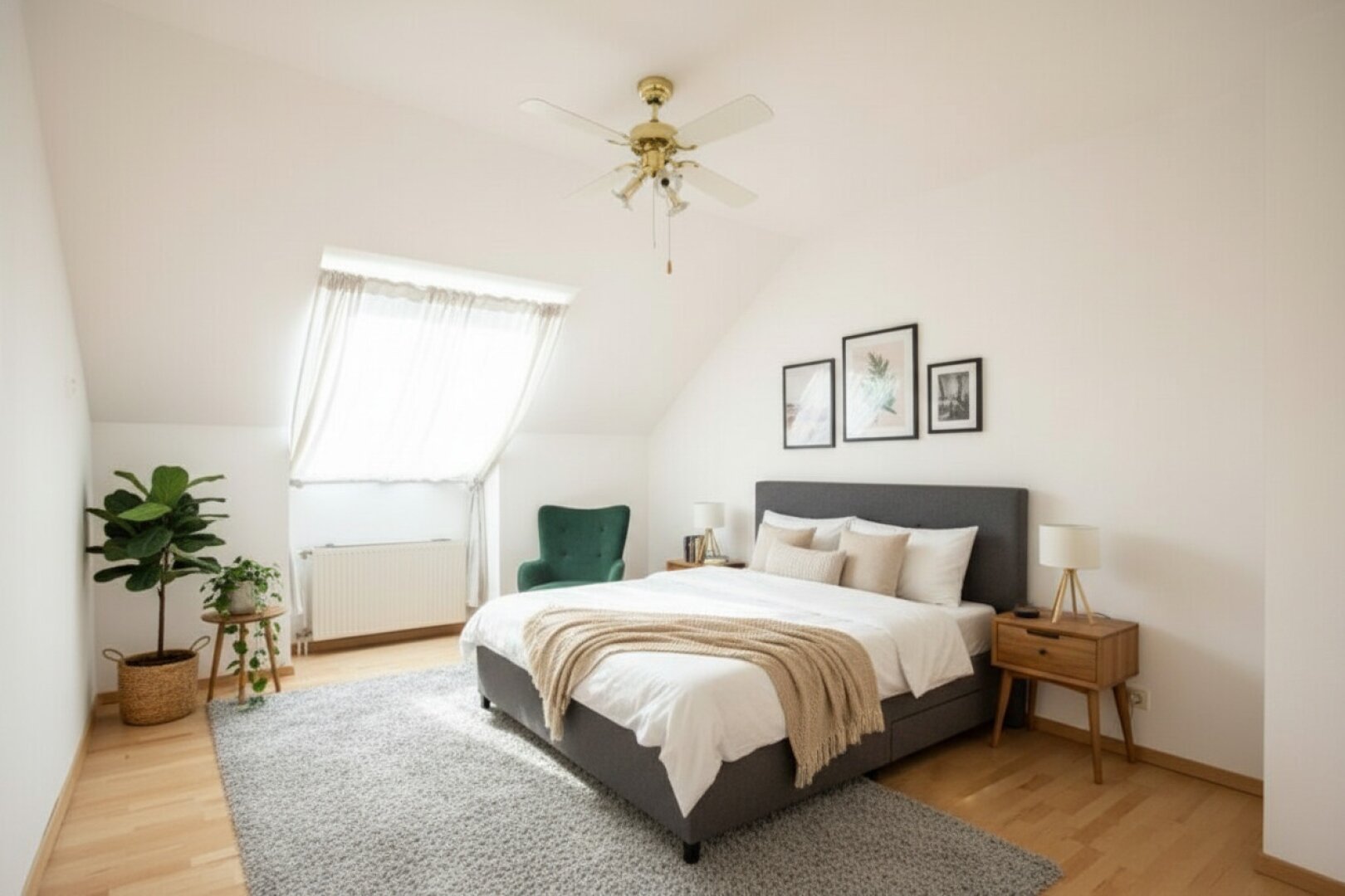 Schlafzimmer (KI-generiert)