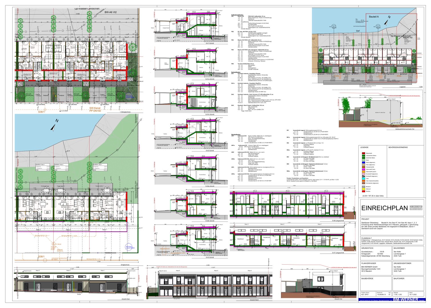 Plan Bauteil A