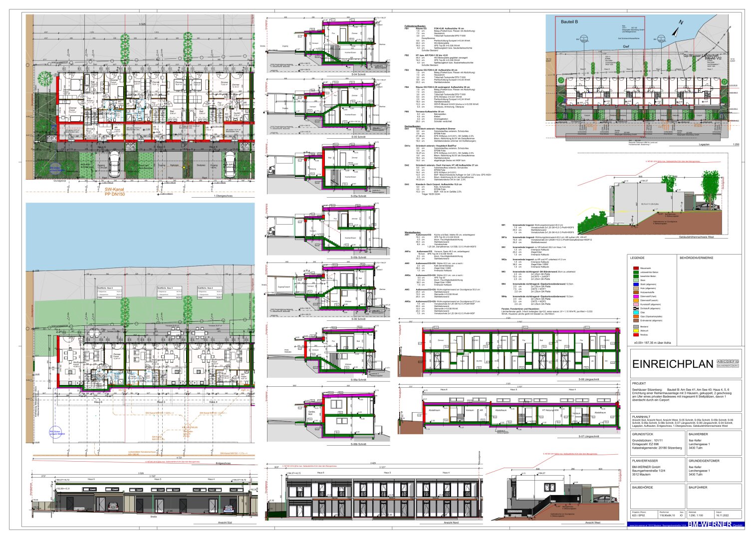 Plan Bauteil B