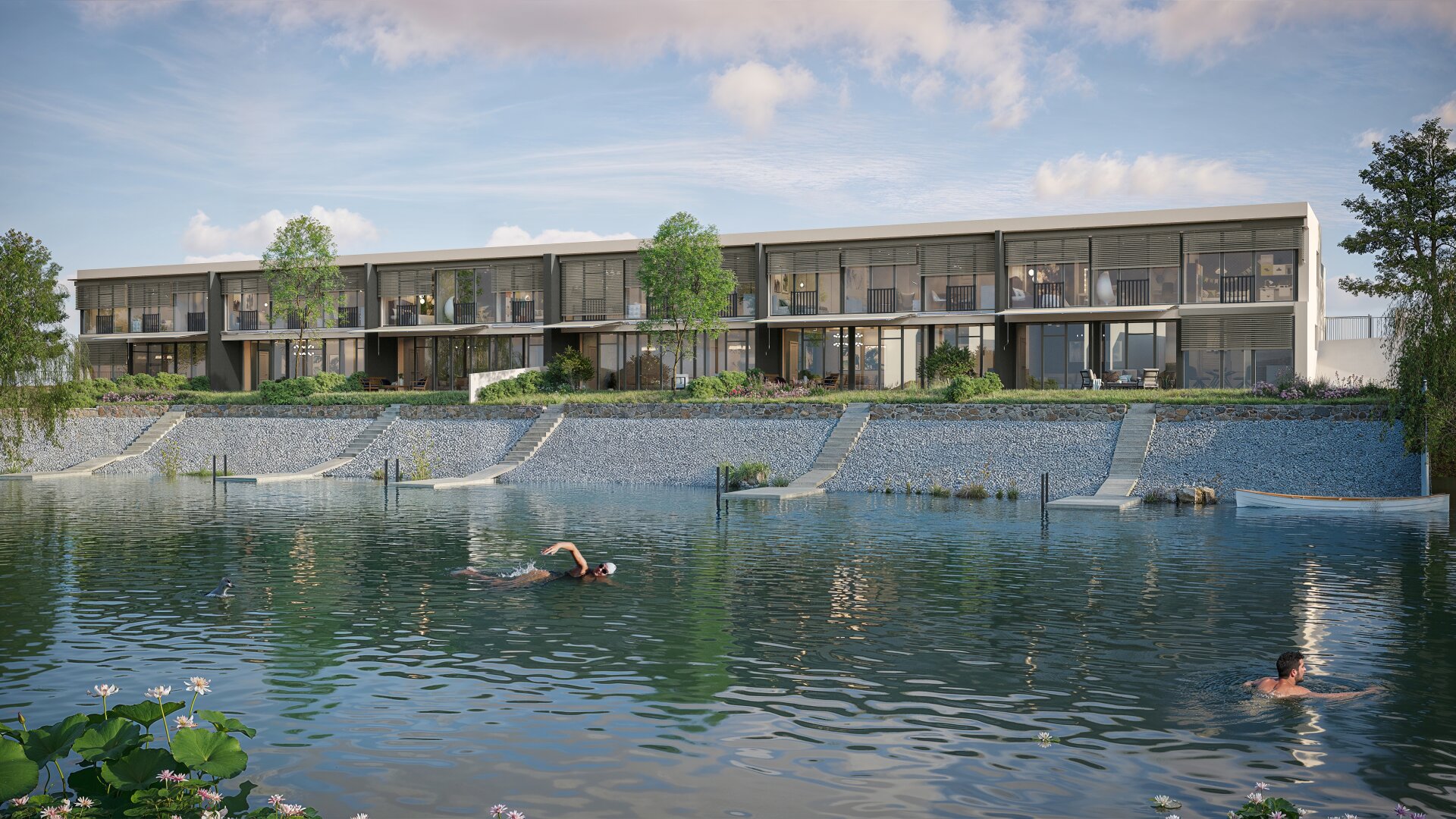 Lakehouse Living – Exklusive Häuser mit privatem Seezugang
