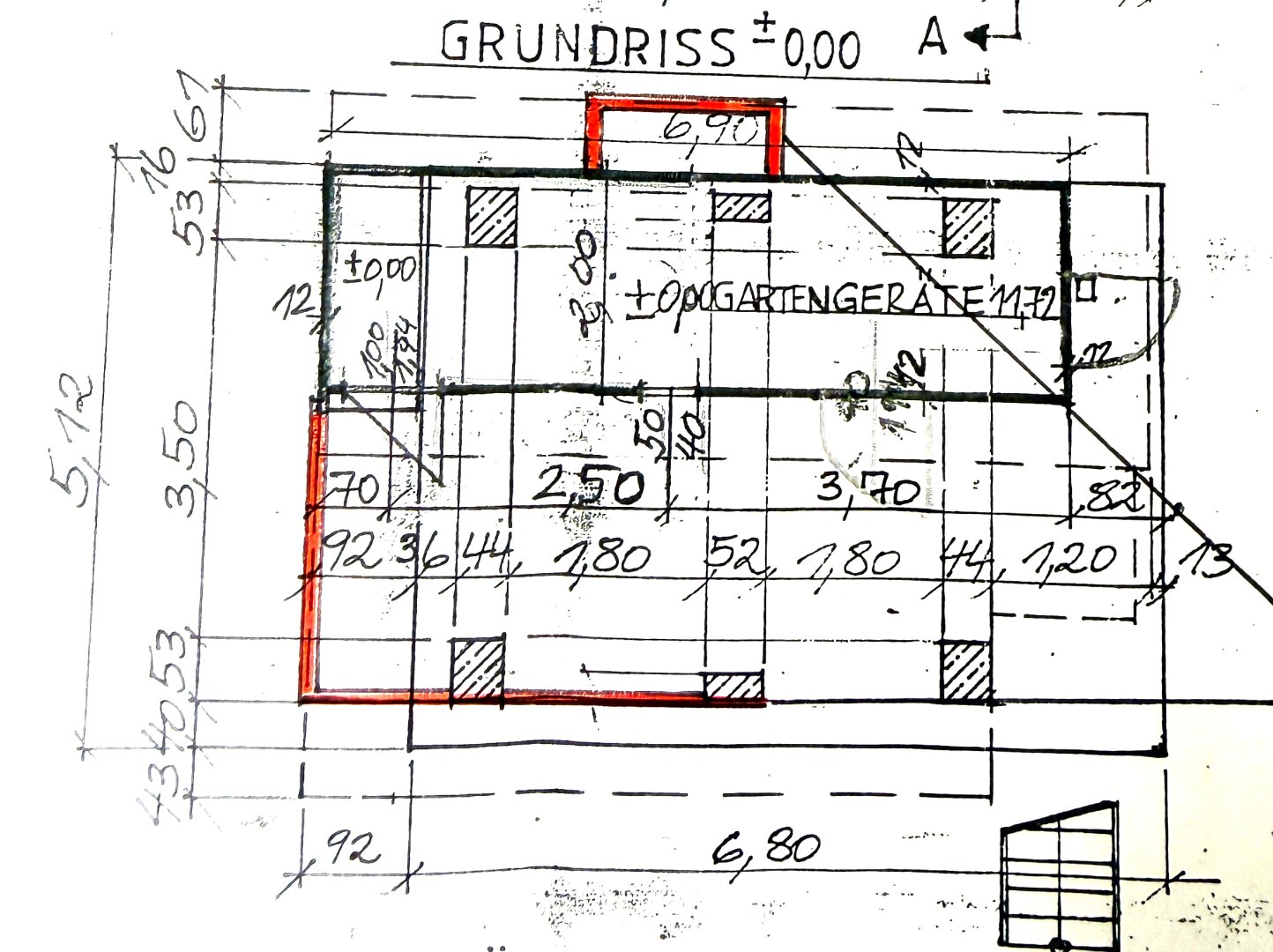 Grundriss Untergeschoß