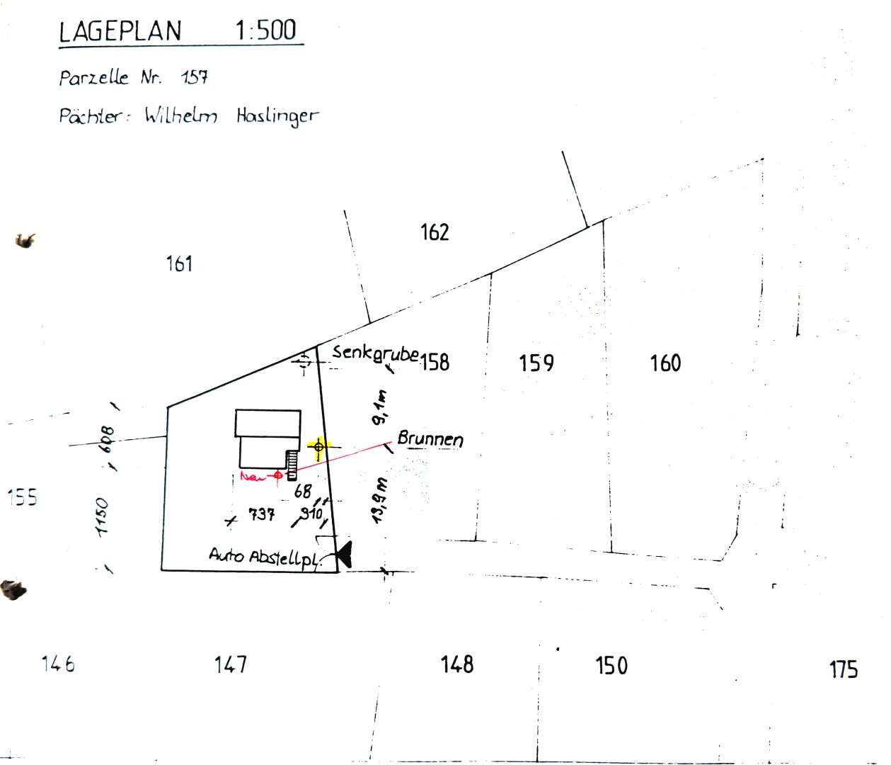 Lageplan Haus