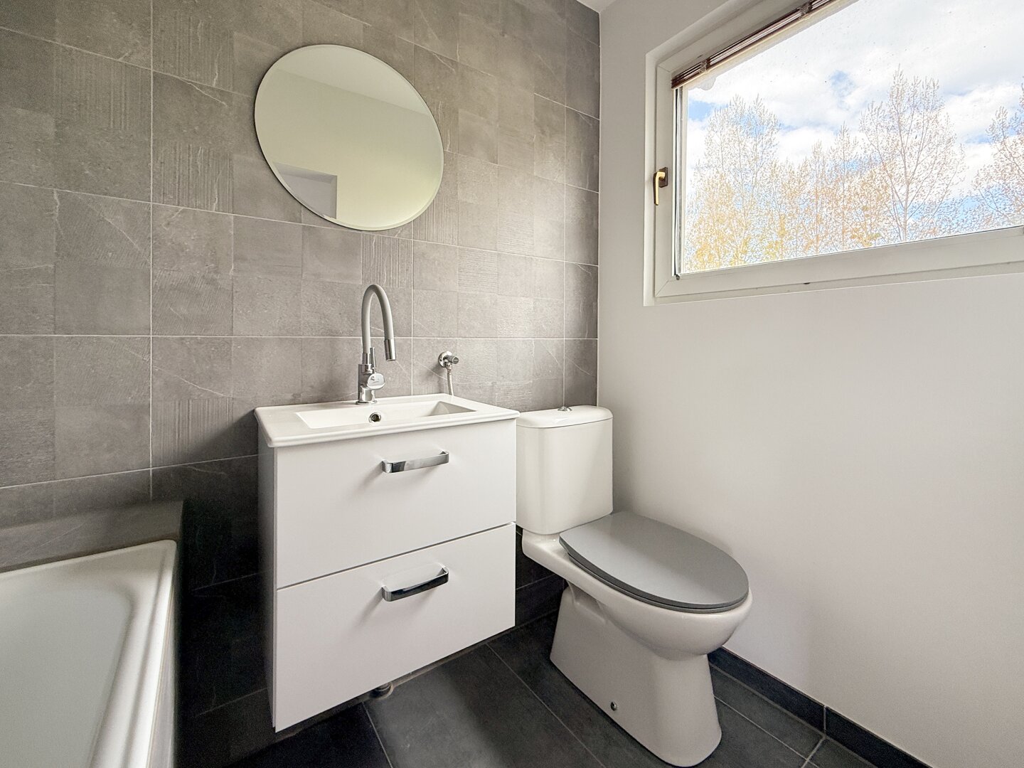 Badezimmer mit WC