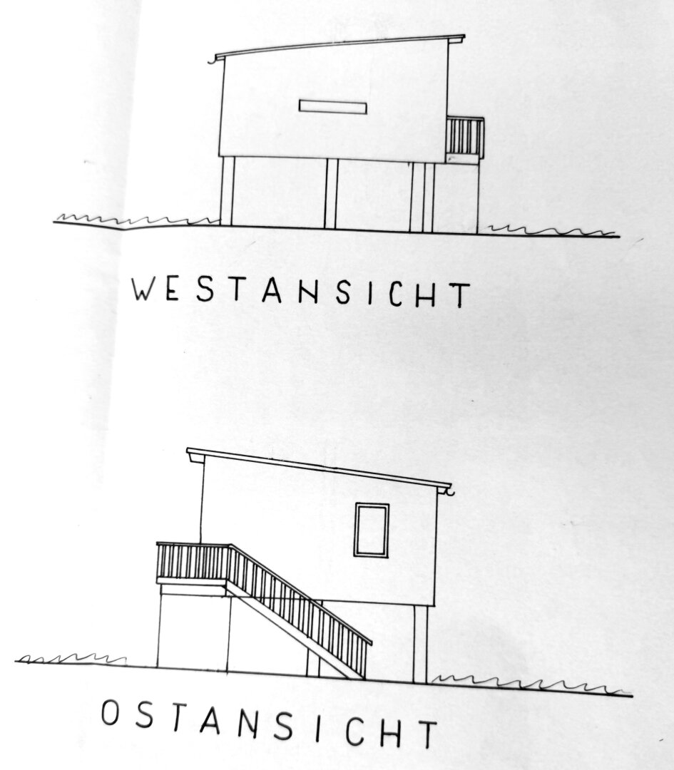 Ansicht Ost-West