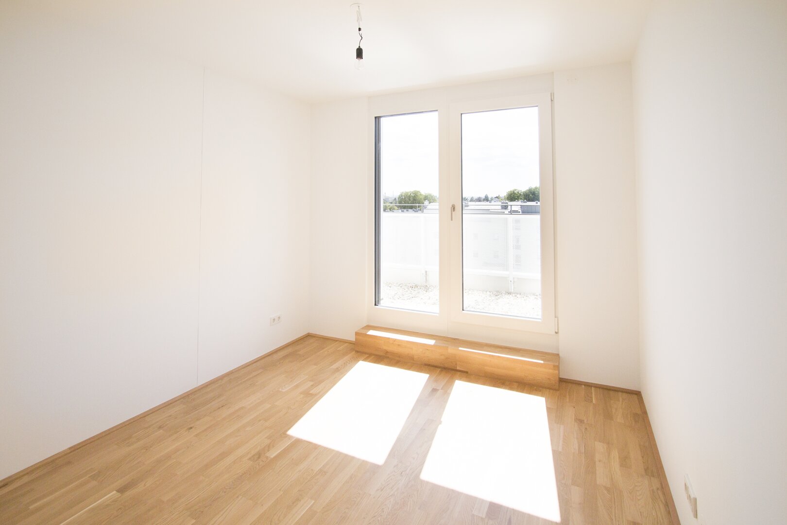 Schlafzimmer mit begehbarem Schrank