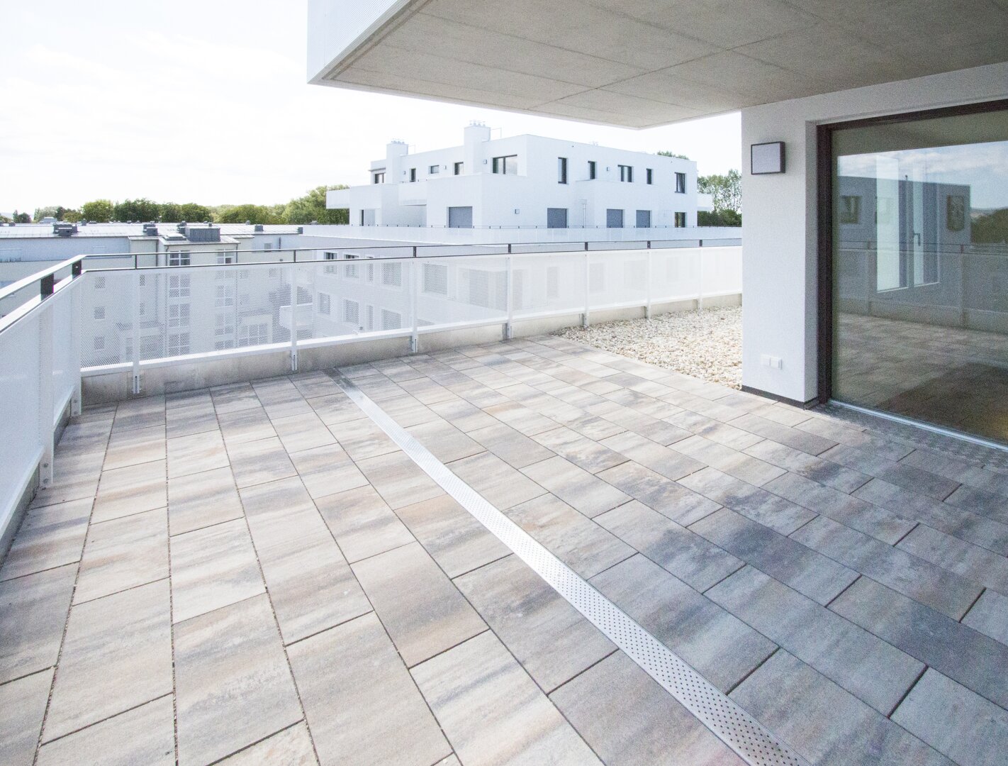 Terrasse Blick nach Westen