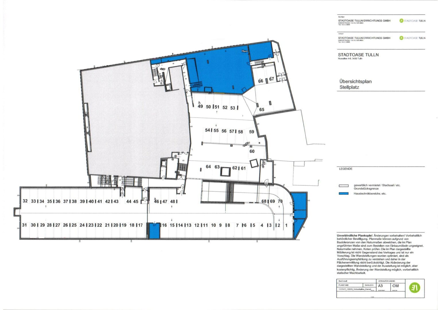 Garagenplan