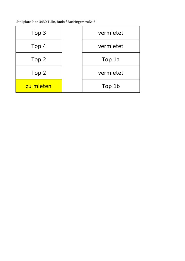 Stellplatz Plan