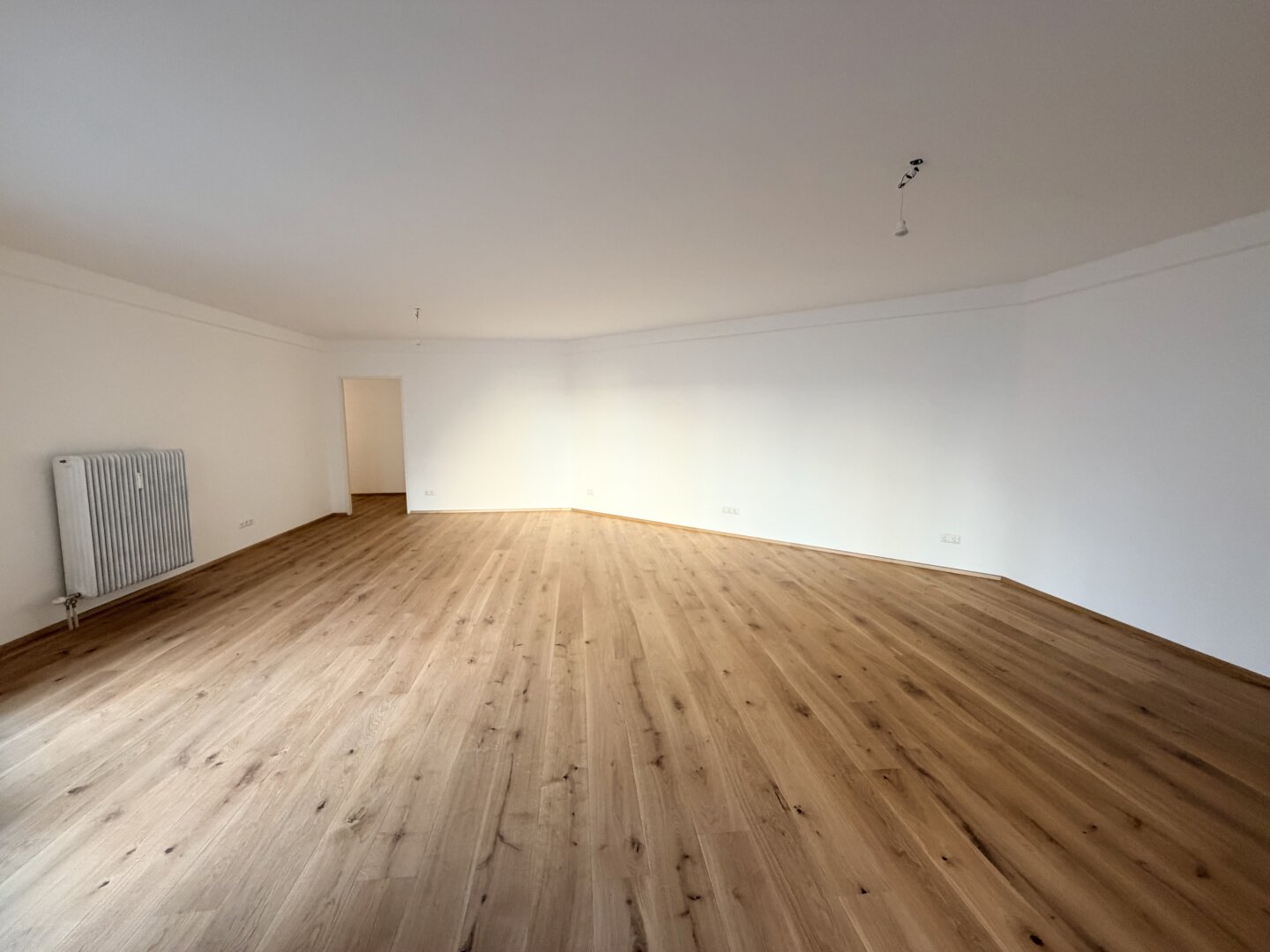 Erstbezug nach Sanierung! 105 m2 große ruhige 3-Zimmer Wohnung mit großzügigem Wohnzimmer zu vermieten!