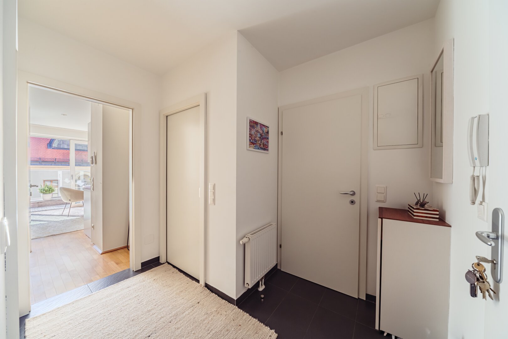 Charmante Wohnung mit Loggia inkl. Küche (Bosch), klimatisiert, in der Kaiserstraße 26, 1070 Wien, Nur 300 m entfernt zur Mariahilfer Straße