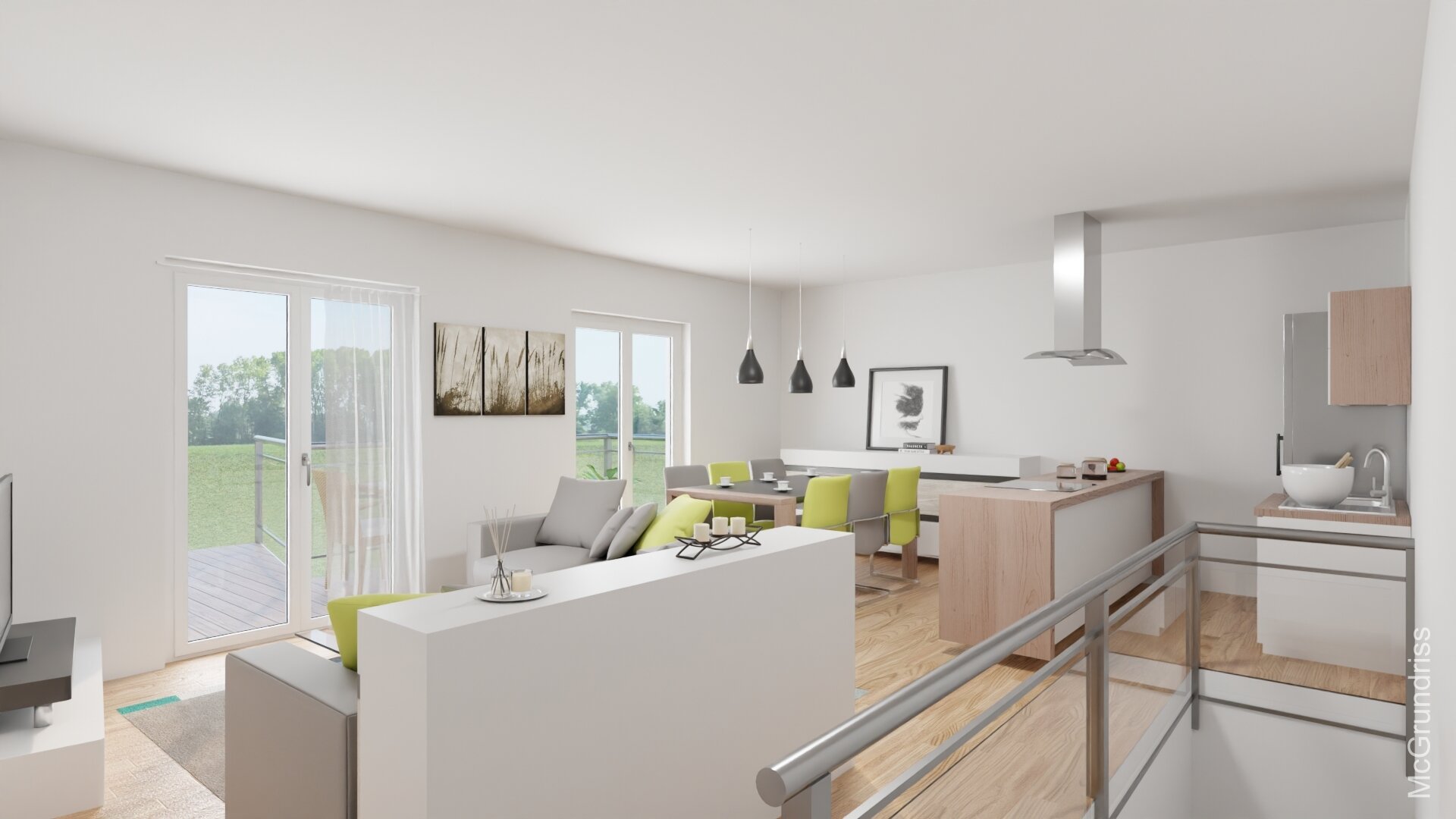 NEUBAU - 3 Zimmer Maisonette mit 2 Terrassen