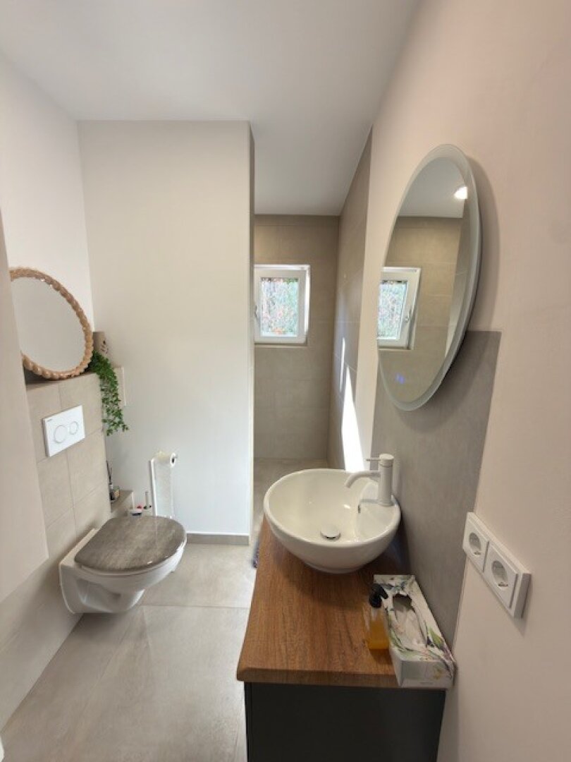 WC im EG für Garten