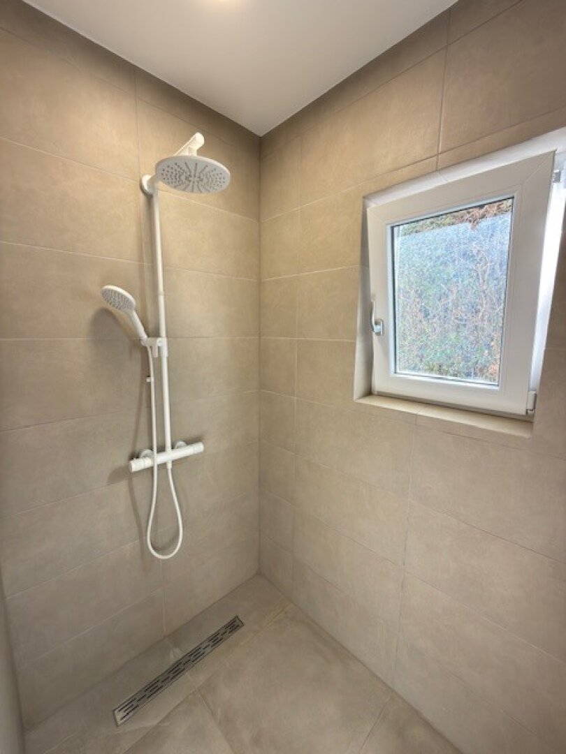 Dusche im EG für Garten