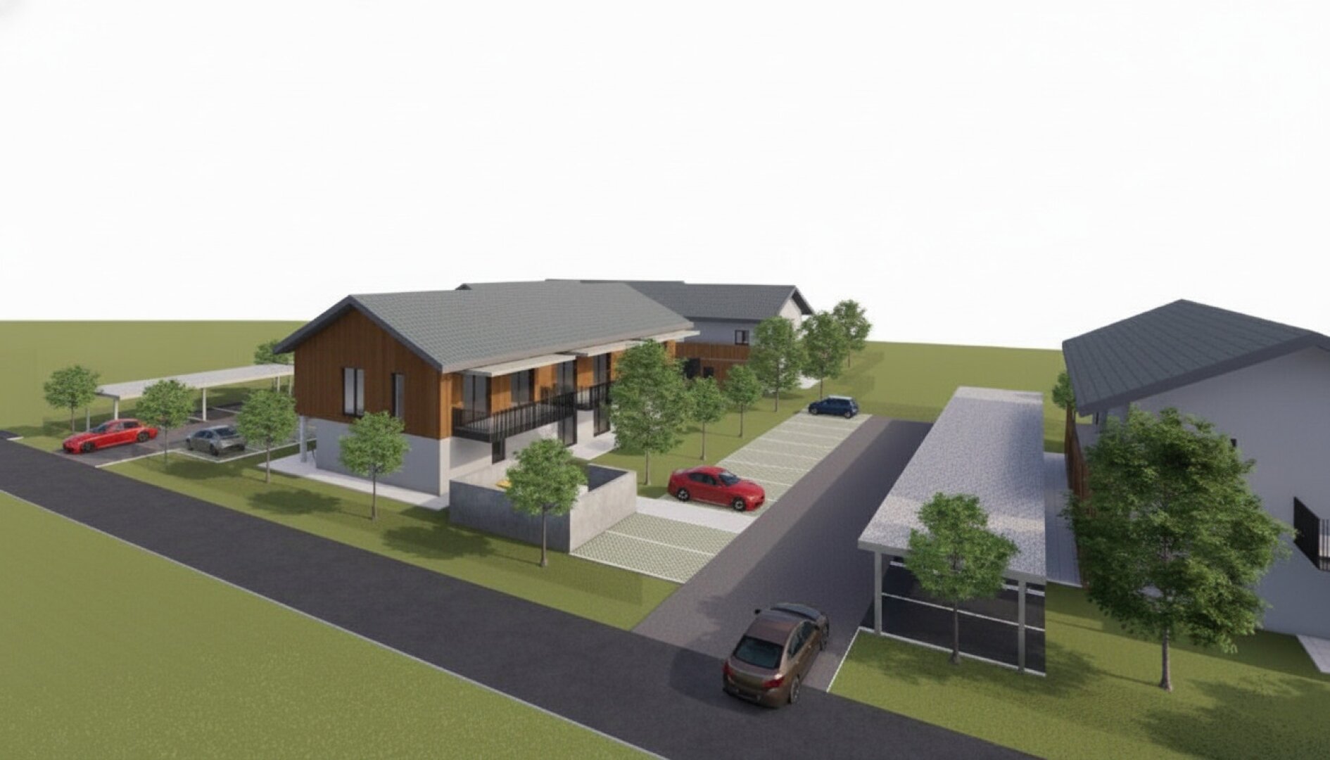 Projektentwicklung Wildon: 3.892 m² Baugrund, 20 Wohneinheiten mit Garten bzw. Balkon, 45 Parkplätze – bereit zur Übernahme!