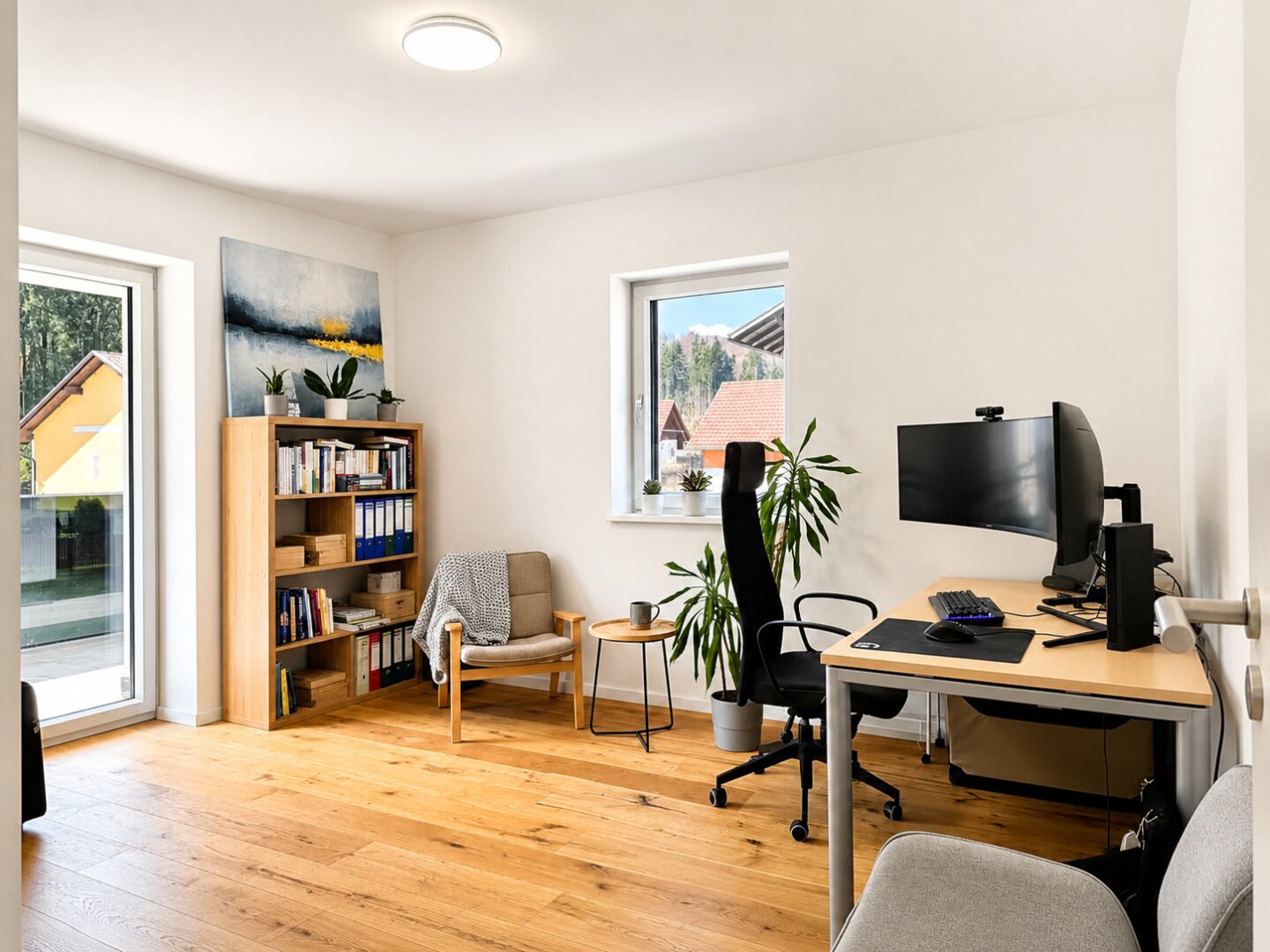 KLIMATISIERT: Sonniges Einfamilienhaus mit Doppelcarport und E-Ladestation