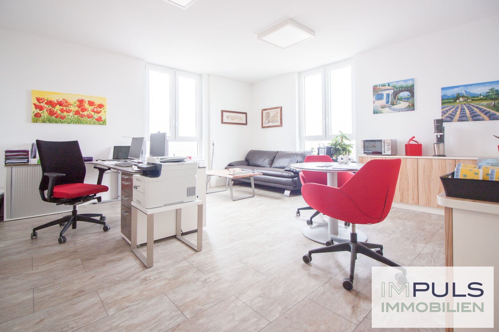 BÜRO mit ALL INCLUSIVE MIETE | flexible Größen von ca. 24 m² - 80 m² | mit Parkplätzen, schönem Foyer, Teeküche