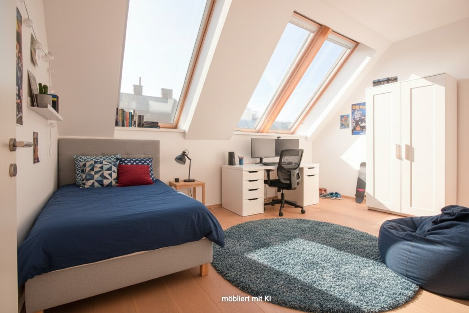 2015 ausgebaute, helle Maisonette-Wohnung mit 2 Bädern | ~ 20 m² große, private Terrasse direkt auf Wohnebene | Nahe Elterleinplatz