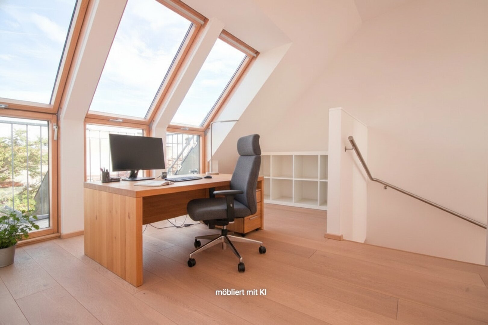 2015 ausgebaute, helle Maisonette-Wohnung mit 2 Bädern | ~ 20 m² große, private Terrasse direkt auf Wohnebene | Nahe Elterleinplatz