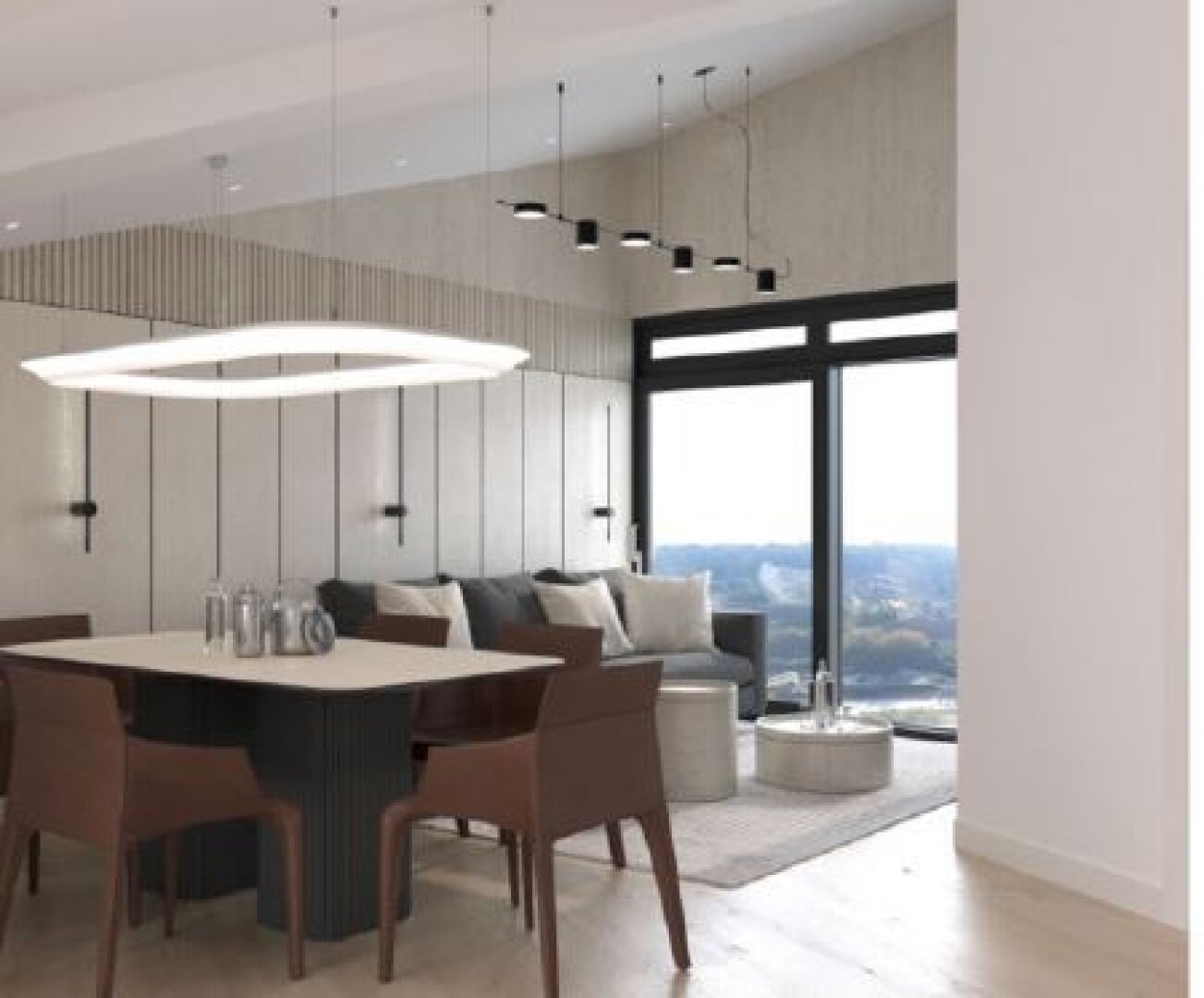 MONTENEGRO !                                    Schönes Penthouse mit zwei Terrassen, Berg- und malerischem Meerblick