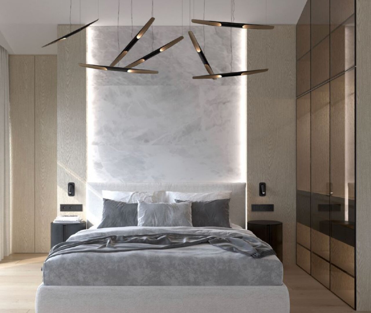 MONTENEGRO !                                    Schönes Penthouse mit zwei Terrassen, Berg- und malerischem Meerblick