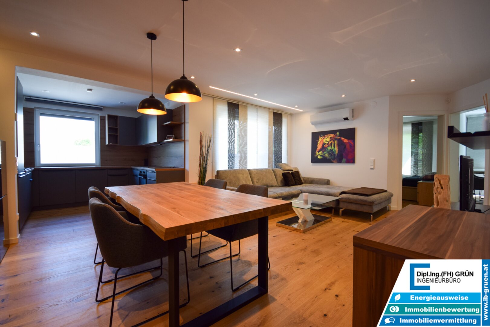 TOP-Lage! Hochwertig kernsanierte 3-Zimmer-Wohnung mit Smart Home, Garage & Balkon