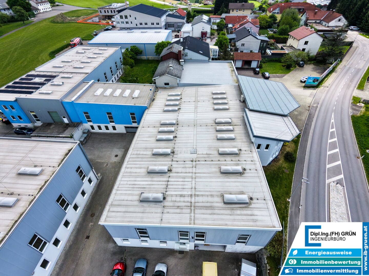 Hochwertige Gewerbeimmobilie nahe Linz – Produktion, Lager & Büro
