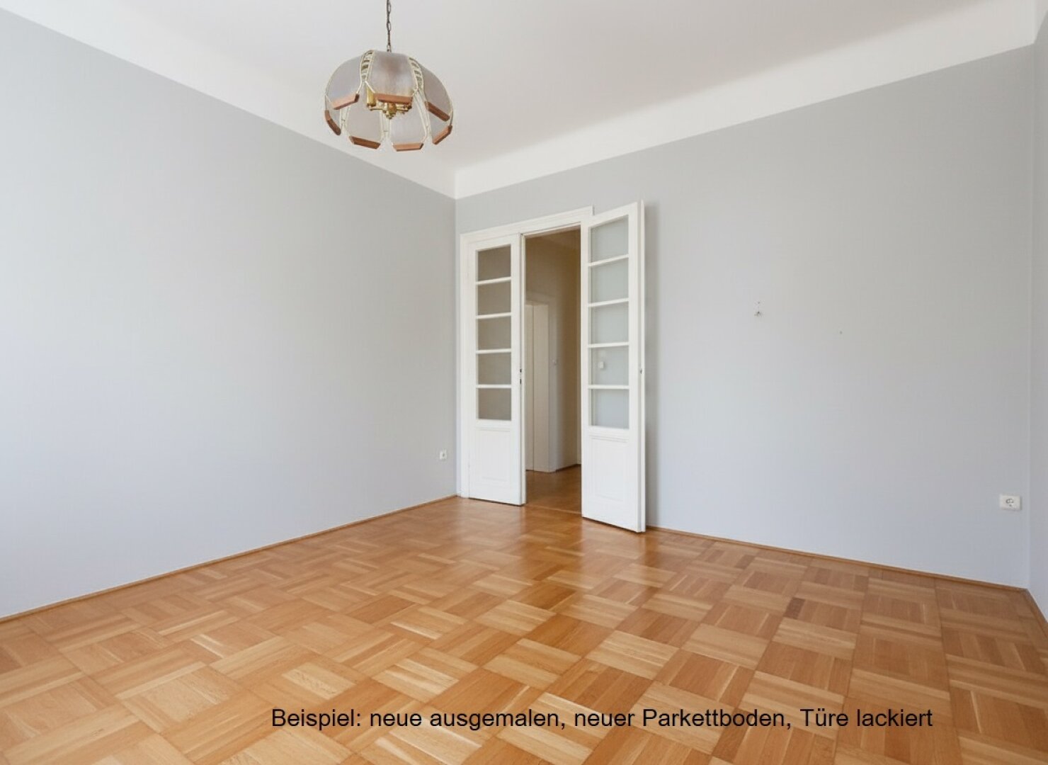Schlafzimmer - Sanierungsbeispiel