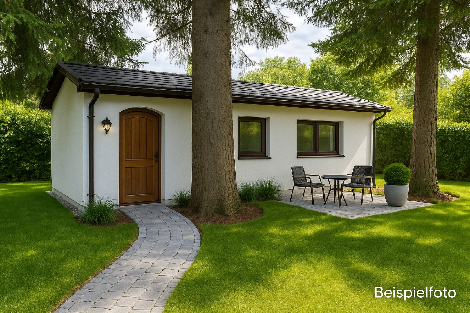 EINFAMILIENHAUS mit POOL und GARTEN auf 1000 m² PACHTGRUND - RENOVIERUNGSBEDÜRFTIG