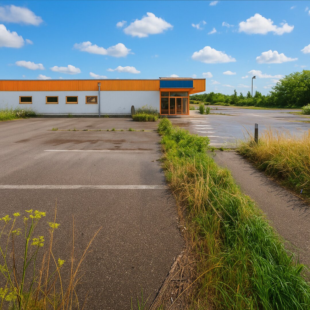 MÖGLICHES WOHN oder GEWERBEPROJEKT - 3500m² Grundstück in Hornstein