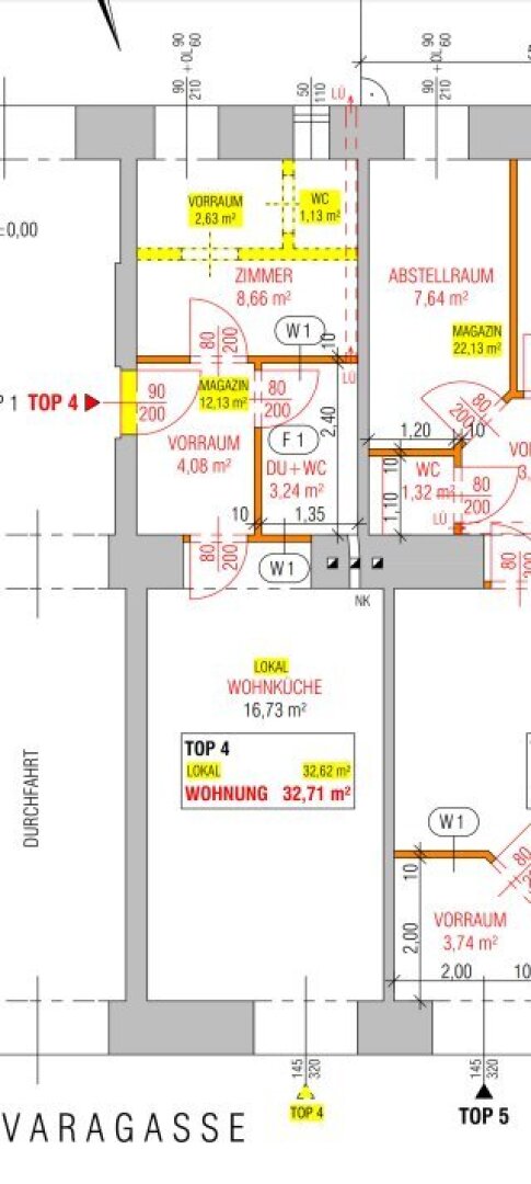 Einzimmerwohnung oder Lokal - alles möglich
