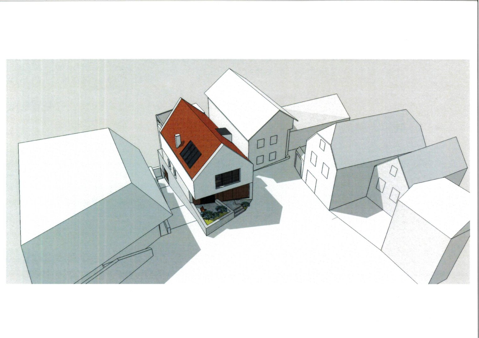 Wohnen im Zentrum: sanierungsbedürftiges Einfamilienhaus mit Entwicklungspotential (inkl. Studie)