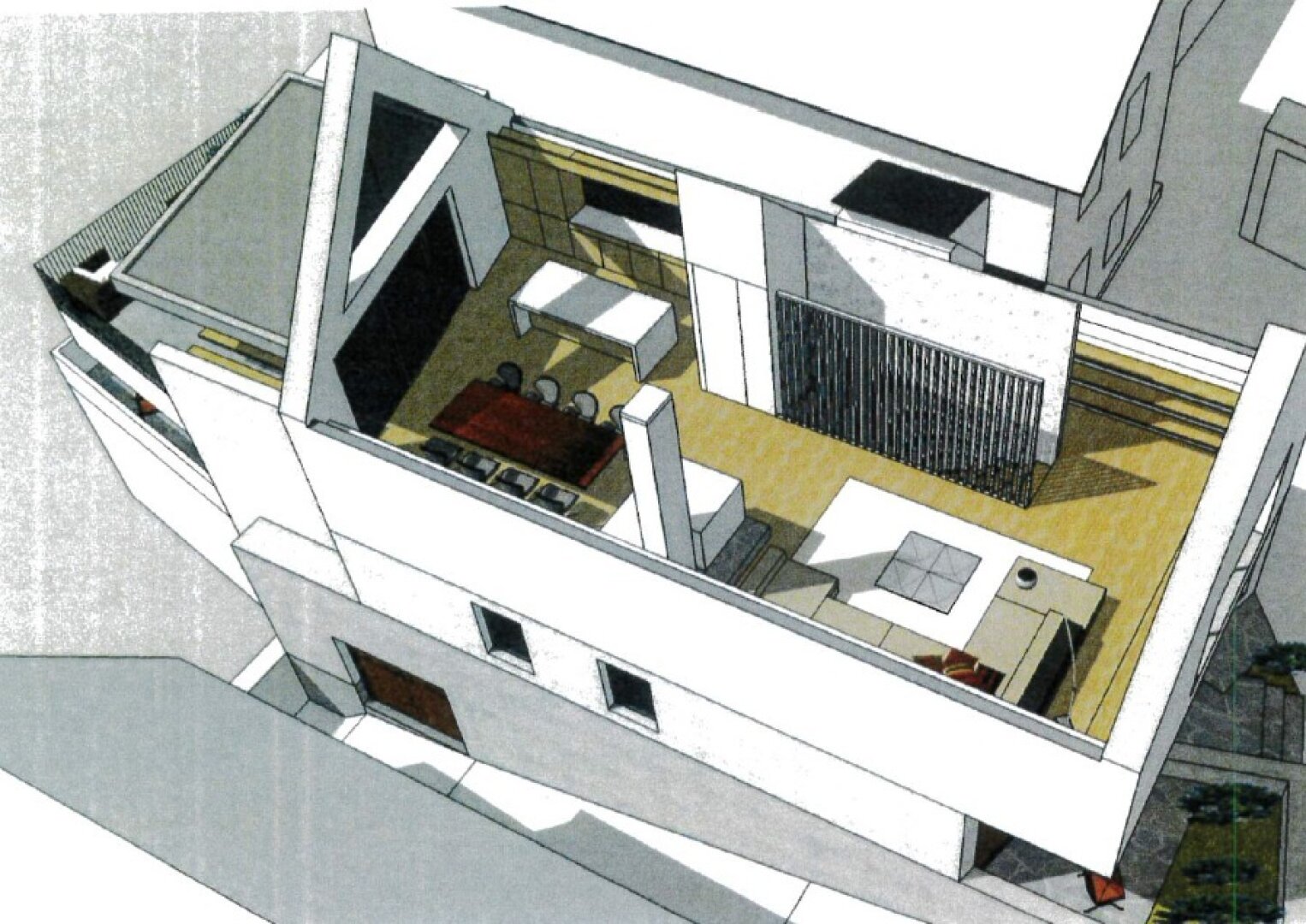 Wohnen im Zentrum: sanierungsbedürftiges Einfamilienhaus mit Entwicklungspotential (inkl. Studie)