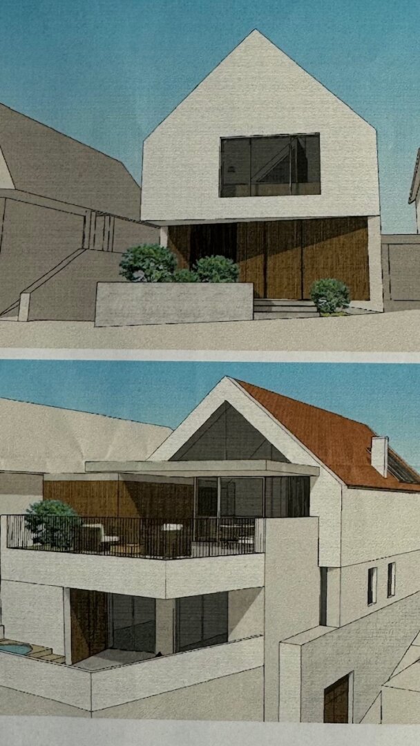 Wohnen im Zentrum: sanierungsbedürftiges Einfamilienhaus mit Entwicklungspotential (inkl. Studie)