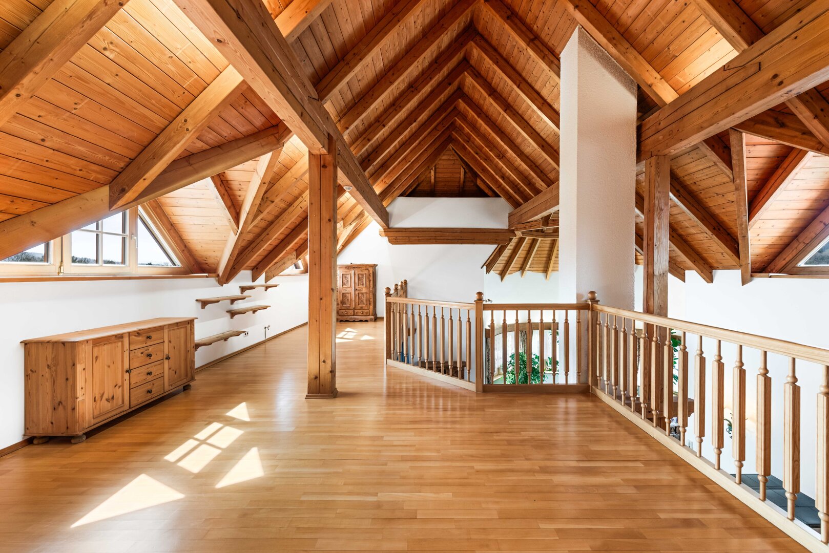 Galerie im Dachgeschoss