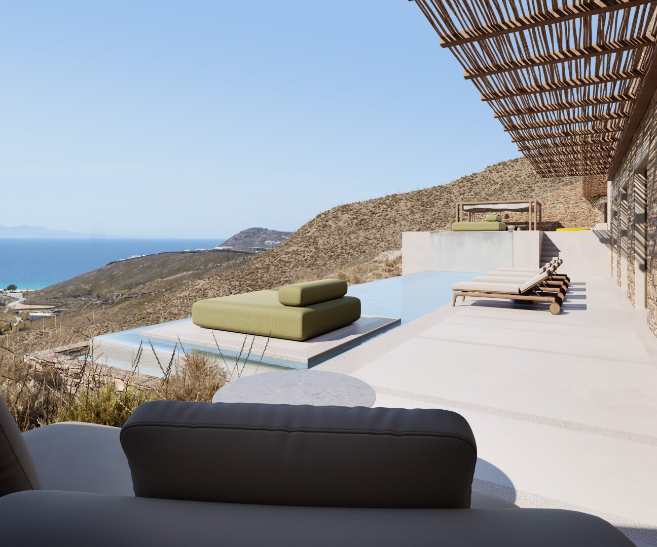 GRC - Villa mit Meerblick zu verkaufen in Mykonos, Griechenland