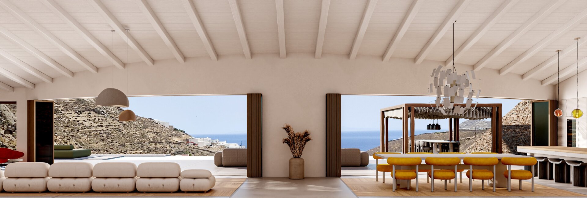 GRC - Villa mit Meerblick zu verkaufen in Mykonos, Griechenland