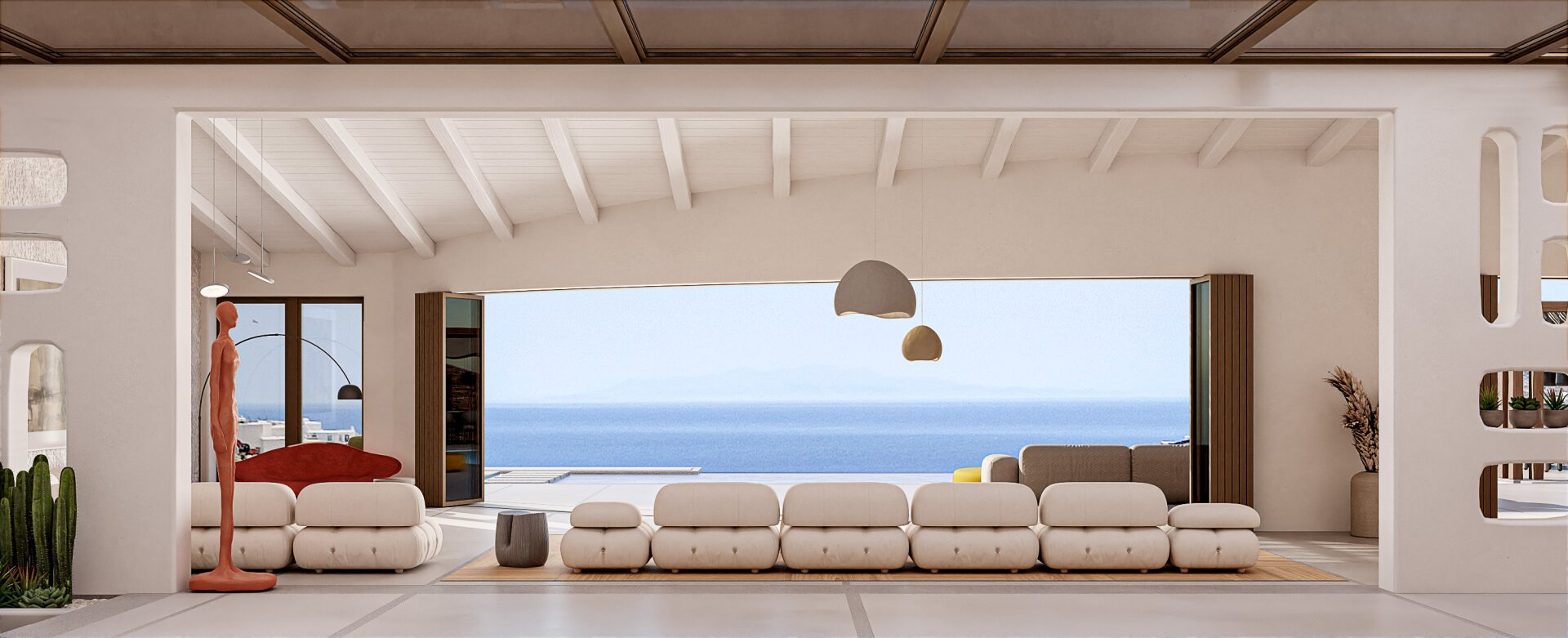 GRC - Villa mit Meerblick zu verkaufen in Mykonos, Griechenland