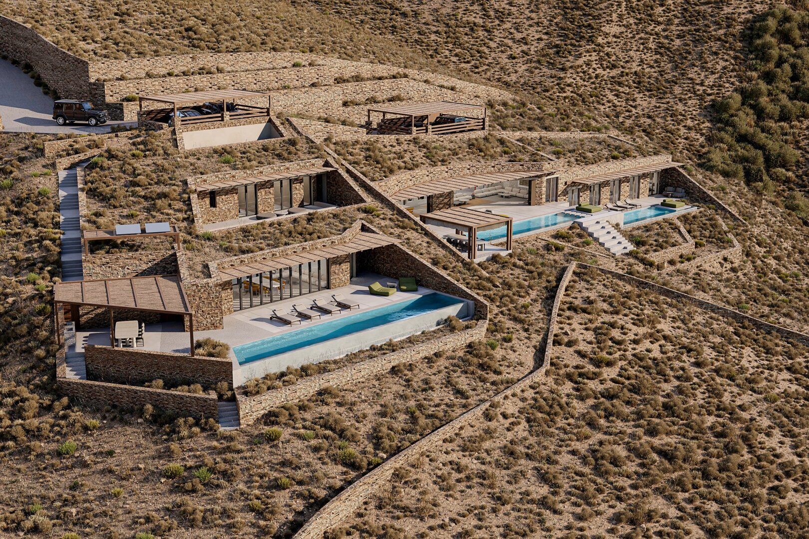 GRC - Villa mit Meerblick zu verkaufen in Mykonos, Griechenland