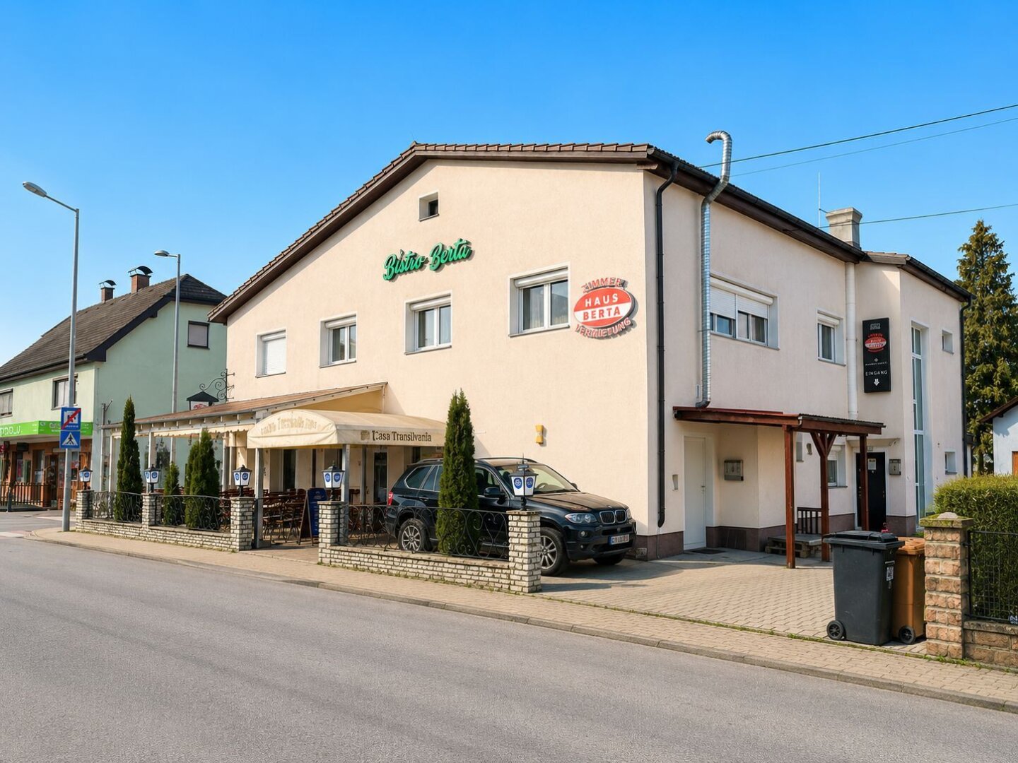 Pension mit Gastronomie & Entwicklungspotenzial in zentraler Lage von Braunau am Inn – zu verkaufen