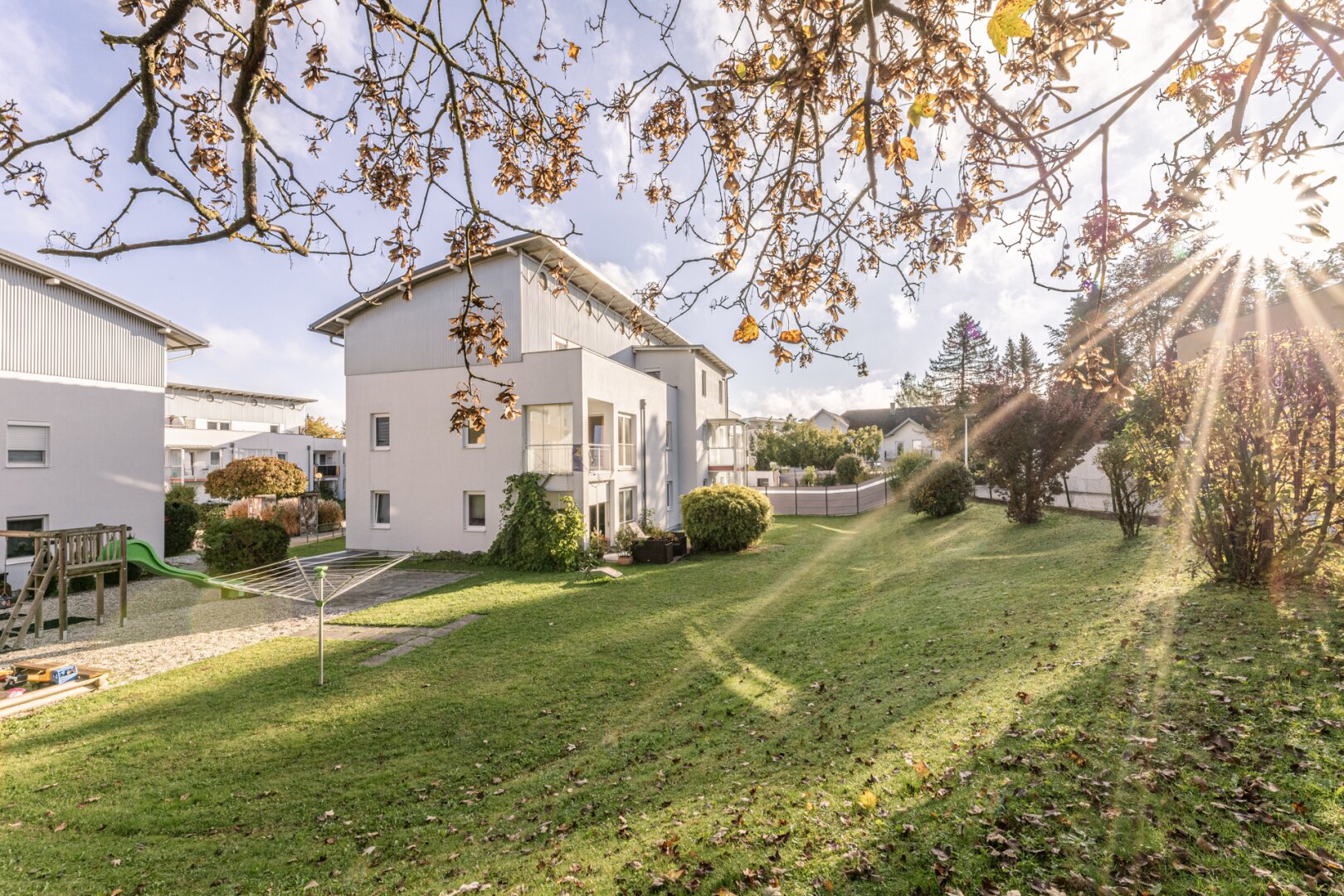 vermietete Anleger-Gartenwohnung am Stadtpark Ried - Provisionsfrei -Top 15