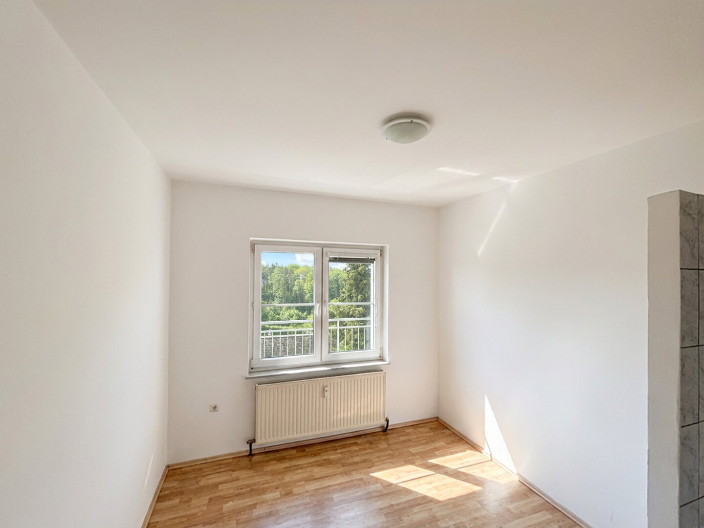 Kompakte 2-Zimmer-Wohnung mit Balkon in ruhiger Lage – Gründberghof Linz Top 3