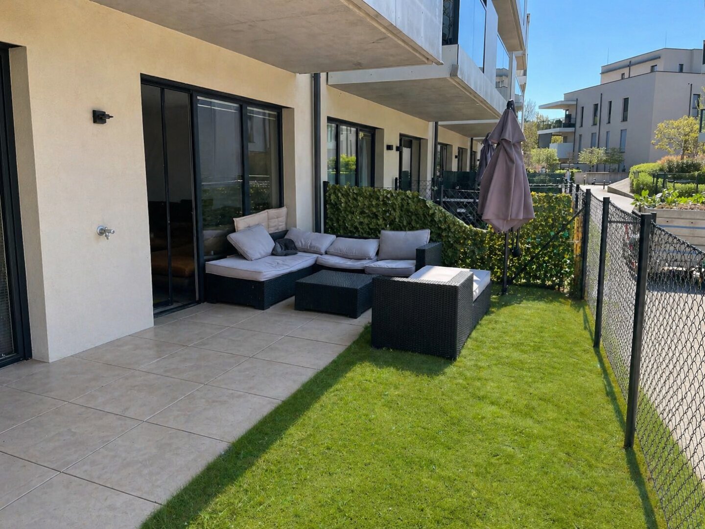 Schöne 3-Zimmer-Neubau-Wohnung mit Garten - Heliosallee - Top D03